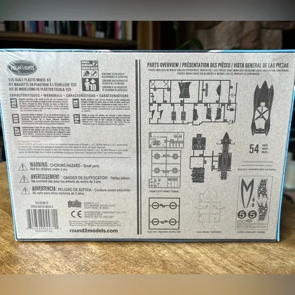 Speed Racer Mach 5 plastic model kit, brand new in package - Picture 2 of 6